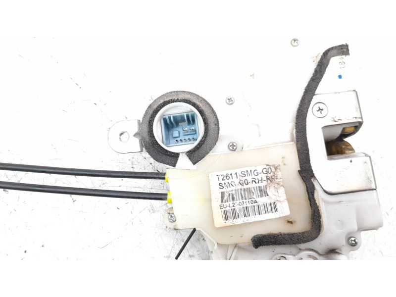 Recambio de cerradura puerta trasera derecha para honda civic berlina 5 (fk) 2.2 i-ctdi comfort referencia OEM IAM 72611SMGG0  