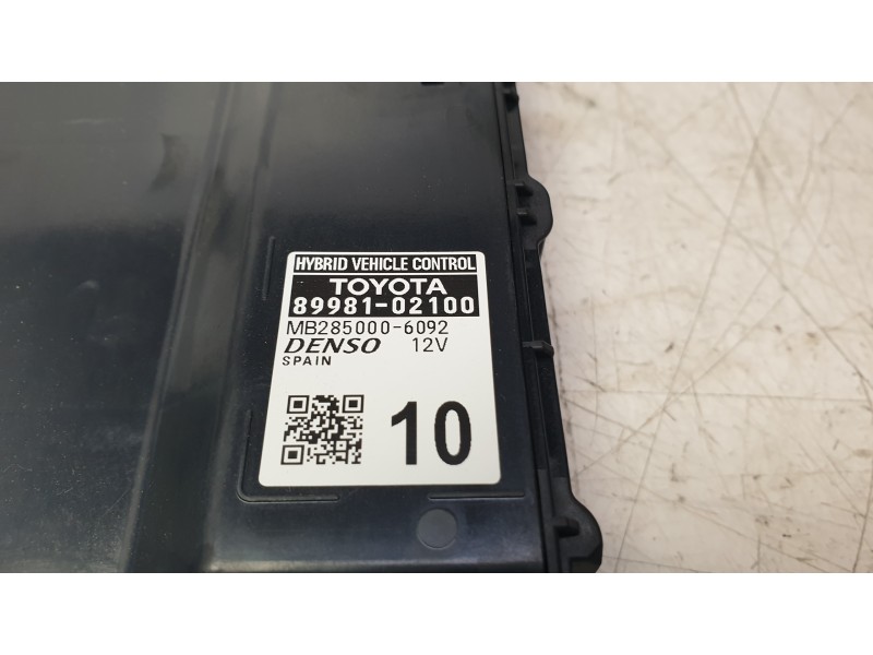 Recambio de modulo electronico para toyota corolla station wagon (_e21_) 2.0 hybrid (mzeh12) referencia OEM IAM 8998102100  