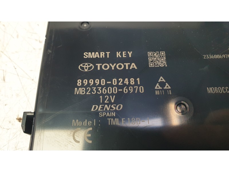 Recambio de modulo electronico para toyota corolla station wagon (_e21_) 2.0 hybrid (mzeh12) referencia OEM IAM 8999002481  