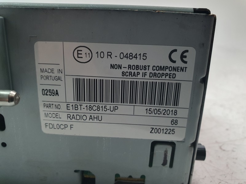 Recambio de sistema navegacion gps para ford c-max (ceu) business edition referencia OEM IAM JJ5T14G370JNA  