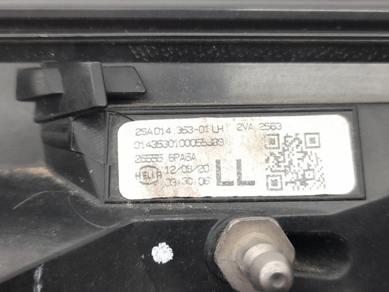 Recambio de piloto trasero izquierdo interior para nissan juke (f16_) dig-t 117 referencia OEM IAM 265556PA6A  