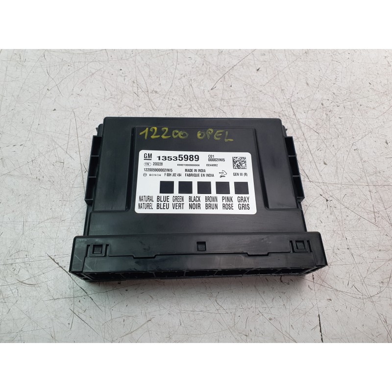 Recambio de modulo electronico para opel insignia b grand sport (z18) 2.0 (68) referencia OEM IAM 13535989  