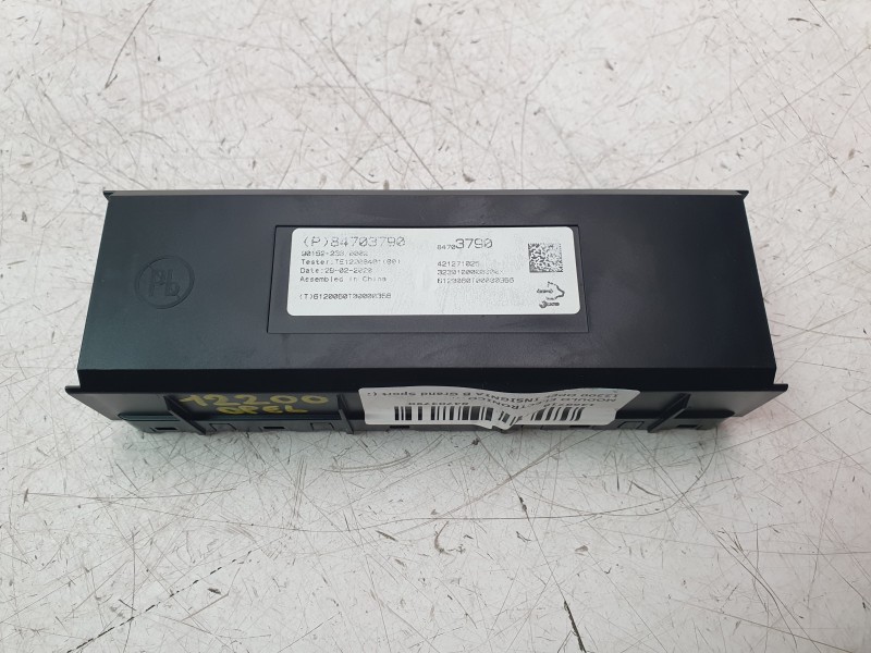 Recambio de modulo electronico para opel insignia b grand sport (z18) 2.0 (68) referencia OEM IAM 84703790  