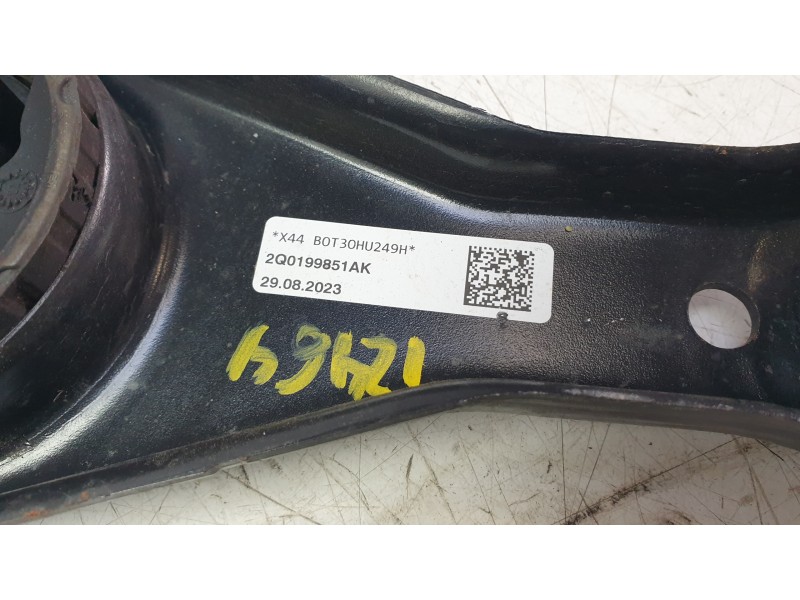 Recambio de soporte motor trasero para volkswagen polo vi (aw1, bz1, ae1) 1.0 tsi referencia OEM IAM 2Q0199851AK  ZPSVW084