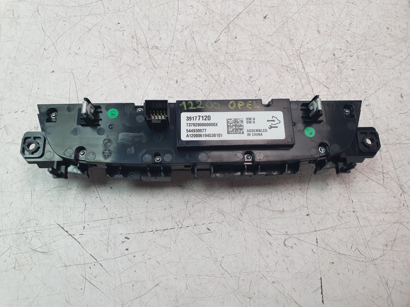 Recambio de mando climatizador para opel insignia b grand sport (z18) 2.0 (68) referencia OEM IAM 39177120  