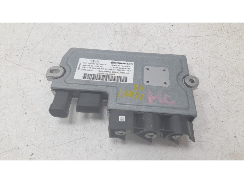 Recambio de centralita start / stop para citroën c5 aircross (ac_, aj_, ar_, a4_) 2.0 bluehdi 180 (ajehzr) referencia OEM IAM 98