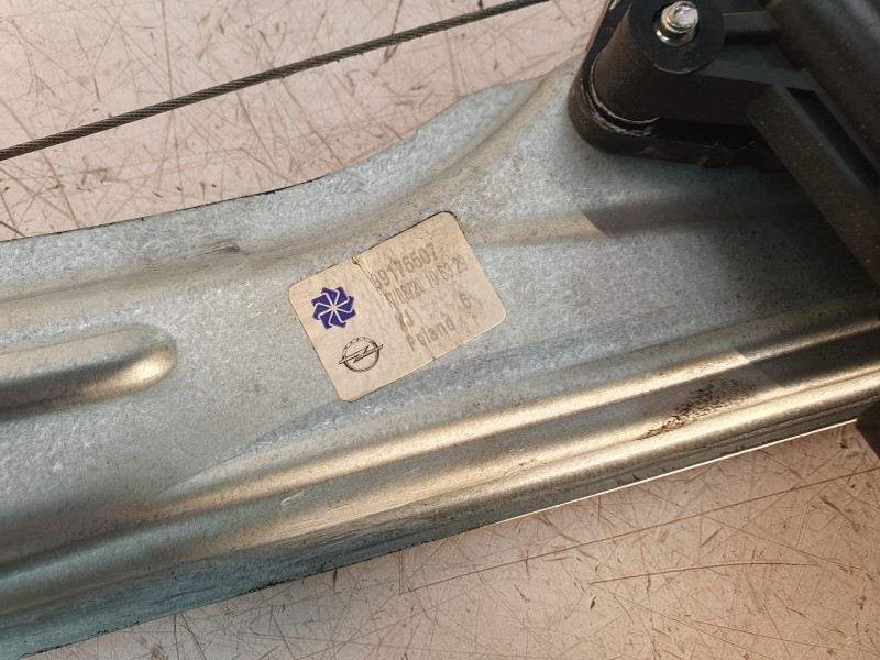 Recambio de elevalunas trasero izquierdo para opel insignia b grand sport (z18) 2.0 (68) referencia OEM IAM 39176507  