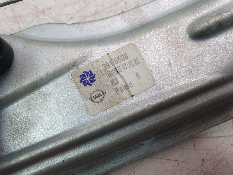 Recambio de elevalunas trasero derecho para opel insignia b grand sport (z18) 2.0 (68) referencia OEM IAM 39176508  