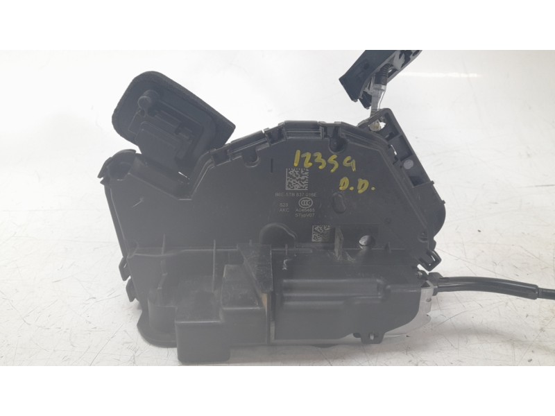 Recambio de cerradura puerta delantera derecha para skoda enyaq iv suv (5az) 80x 4x4 referencia OEM IAM 5TB837016D B6E5TB837016E