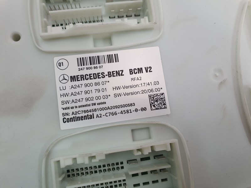 Recambio de modulo electronico para mercedes-benz clase a berlina (bm 177) a 200 d (117.112) referencia OEM IAM A2479008607  