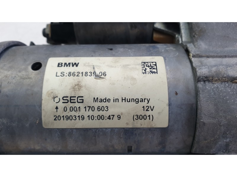 Recambio de motor arranque para bmw x4 (g02, f98) xdrive 30 i referencia OEM IAM 0001170603  