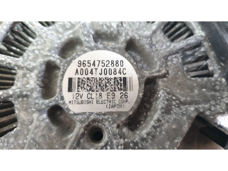 Recambio de alternador para citroën c5 iii break (rw_) 2.0 hdi 140 referencia OEM IAM 9654752880  