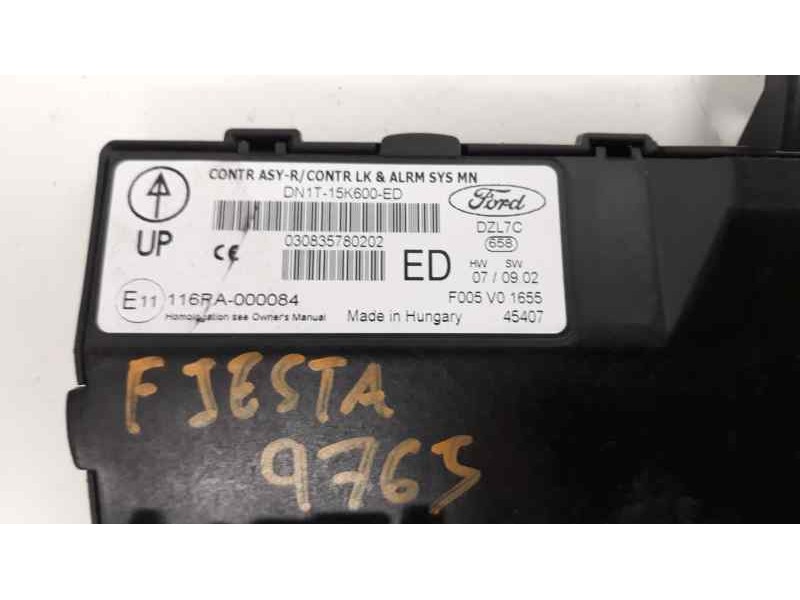 Recambio de modulo electronico para ford fiesta (ccn) trend referencia OEM IAM DN1T15K600ED  
