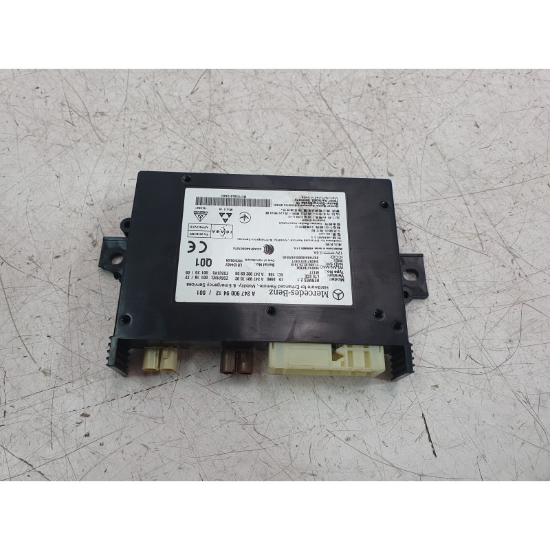 Recambio de modulo electronico para mercedes-benz clase a berlina (bm 177) a 200 d (117.112) referencia OEM IAM A2479009412  