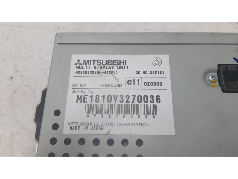 Recambio de sistema navegacion gps para mitsubishi montero iii (v7_w, v6_w) 3.2 di-d (v68w, v78w) referencia OEM IAM MR337279  