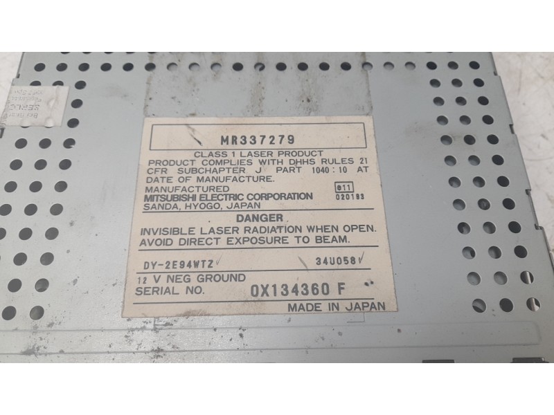 Recambio de sistema navegacion gps para mitsubishi montero iii (v7_w, v6_w) 3.2 di-d (v68w, v78w) referencia OEM IAM MR337279  