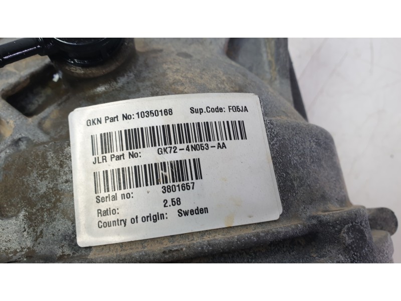 Recambio de diferencial trasero para land rover discovery sport (l550) 2.0 d 4x4 referencia OEM IAM GK724N053AA  