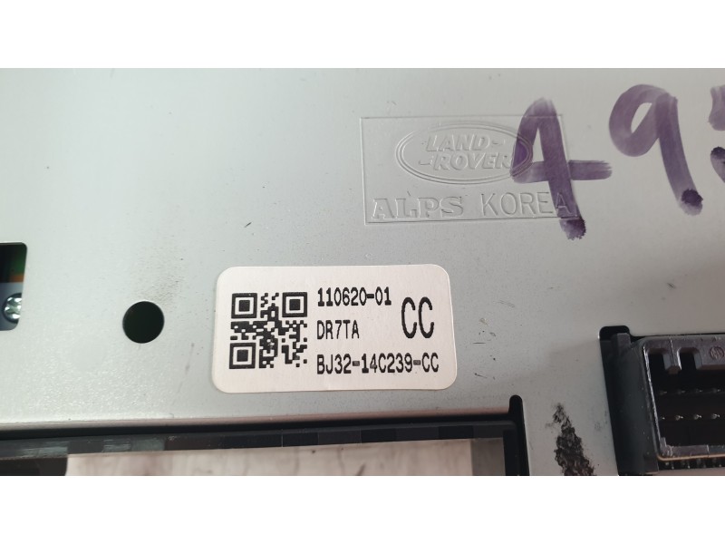 Recambio de mando climatizador para land rover range rover evoque (l538) 2.0 4x4 referencia OEM IAM BJ3214C239CC  