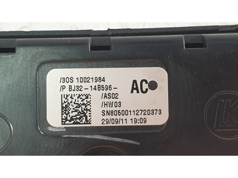 Recambio de mando multifuncion para land rover range rover evoque (l538) 2.0 4x4 referencia OEM IAM BJ3214B596  