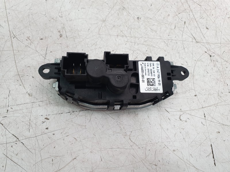 Recambio de resistencia calefaccion para mercedes-benz clase a berlina (bm 177) a 200 d (117.112) referencia OEM IAM A2479061901