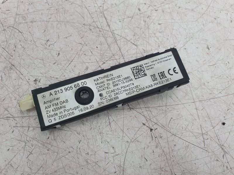 Recambio de modulo electronico para mercedes-benz clase a berlina (bm 177) a 200 d (117.112) referencia OEM IAM A2139056800  