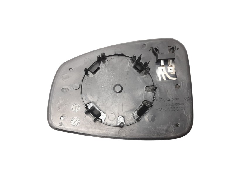Recambio de cristal retrovisor derecho para renault megane iii berlina 5 p referencia OEM IAM 963650005R  1051986015/31805822/55