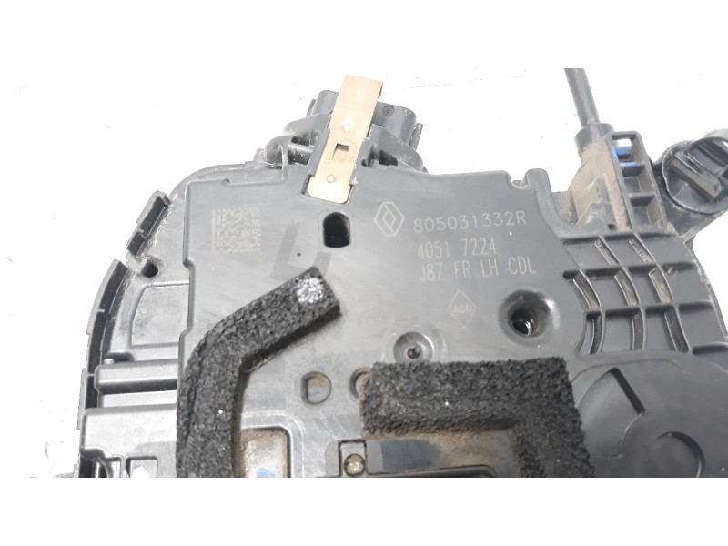 Recambio de cerradura puerta delantera izquierda para renault captur limited referencia OEM IAM 805031332R  