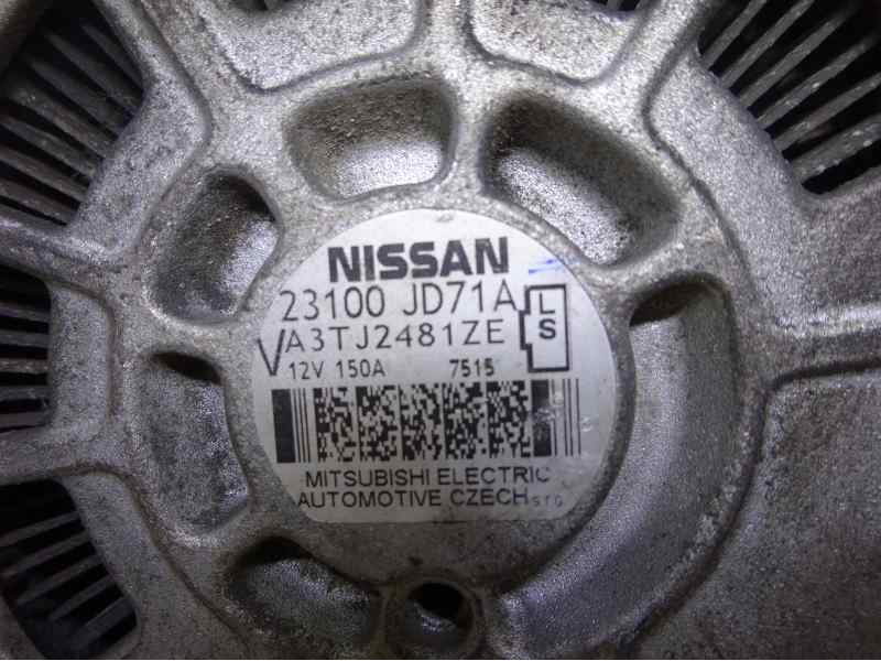 Recambio de alternador para nissan qashqai (j10) acenta referencia OEM IAM 23100JD71A ALF310253 A31159