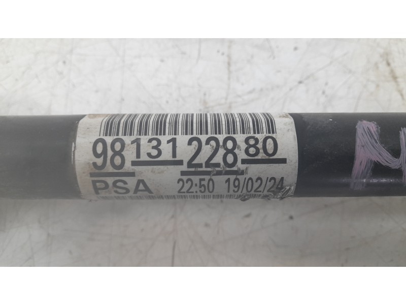 Recambio de transmision delantera izquierda para citroën c3 aircross ii van (2c_, 2r_) puretech 82 referencia OEM IAM 9813122880