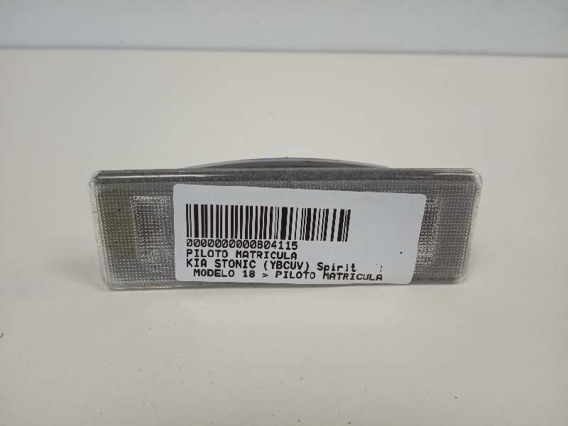 Recambio de piloto matricula para kia stonic (ybcuv) spirit referencia OEM IAM   