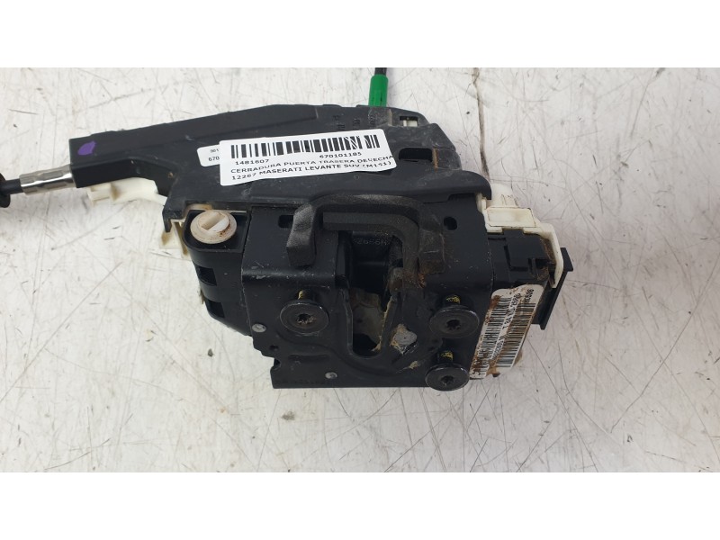 Recambio de cerradura puerta trasera derecha para maserati levante suv (m161) 3.0 d q4 referencia OEM IAM 670101185  