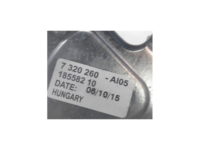 Recambio de motor limpia trasero para bmw 2 active tourer (f45) 218 d referencia OEM IAM 7320260  