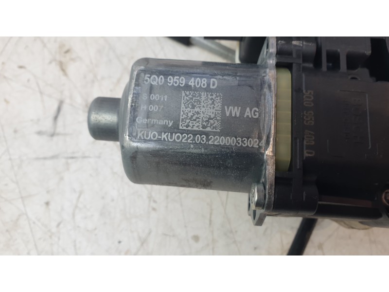 Recambio de elevalunas delantero derecho para seat leon (kl1, klg) 2.0 tdi referencia OEM IAM 5FA837462E  