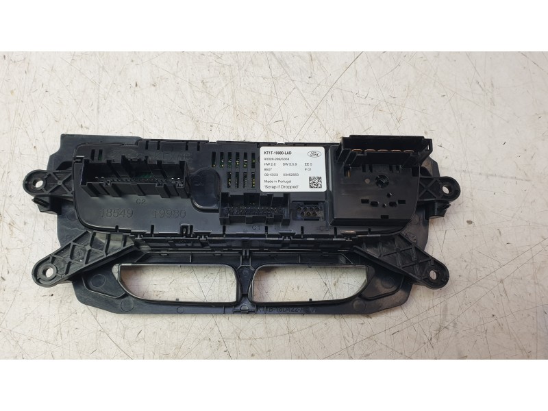 Recambio de mando climatizador para ford transit connect v408 furgoneta/monovolumen 1.5 ecoblue referencia OEM IAM KT1T19980  