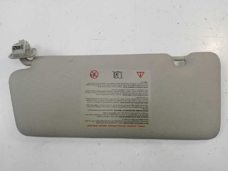 Recambio de parasol derecho para renault megane iii coupe dynamique referencia OEM IAM 964007324R  