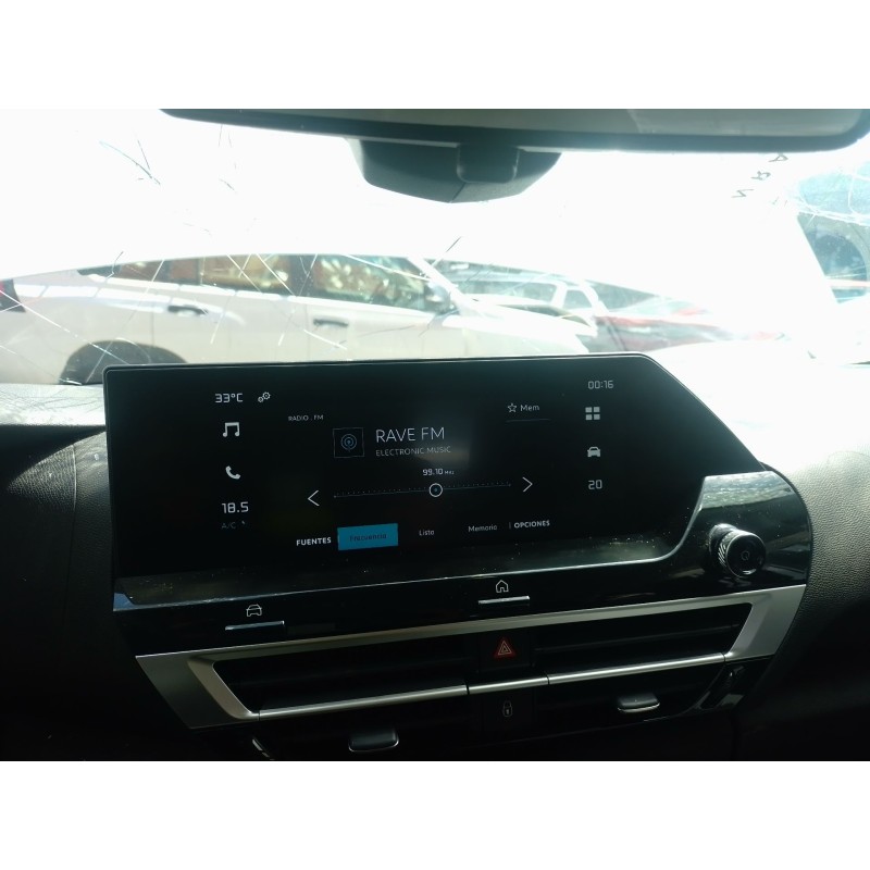 Recambio de pantalla multifuncion para citroën c4 x 1.2 hybrid 136 136 ch gasolina/eléctrico (2024) referencia OEM IAM   