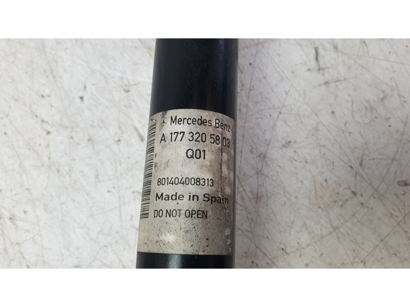 Recambio de amortiguador trasero izquierdo para mercedes-benz clase a berlina (bm 177) a 200 d (117.112) referencia OEM IAM 1773