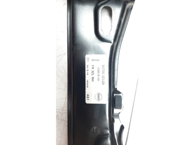 Recambio de elevalunas delantero derecho para nissan pulsar (c13) acenta referencia OEM IAM 807003ZL0B  