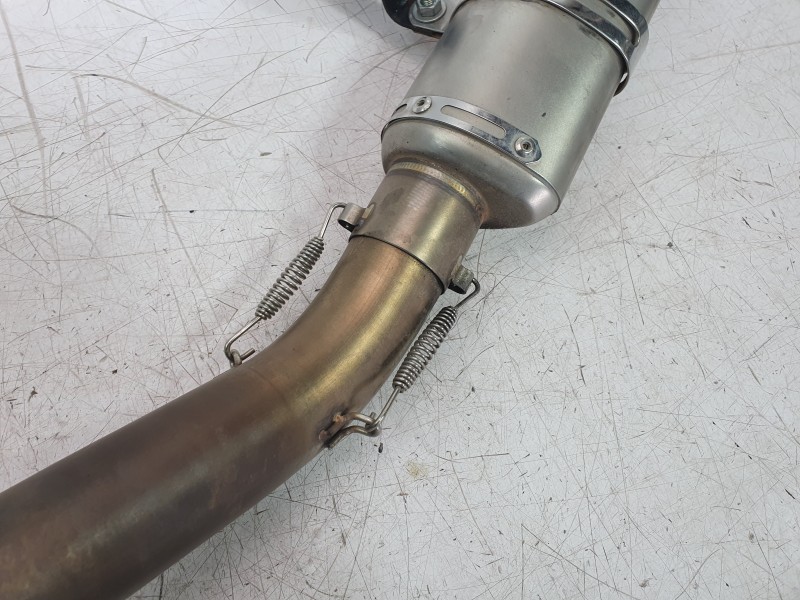 Recambio de tubo escape completo para zontes motorcycles zt125 -u referencia OEM IAM ESCAPE  