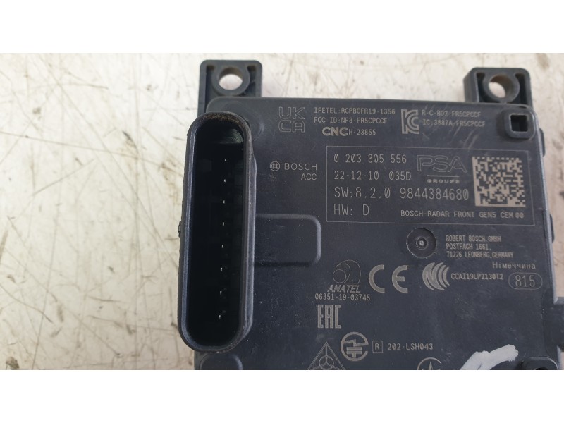 Recambio de sensor para peugeot 408 ii (fp_, f3_, fm_) puretech 130 referencia OEM IAM 9844384680  