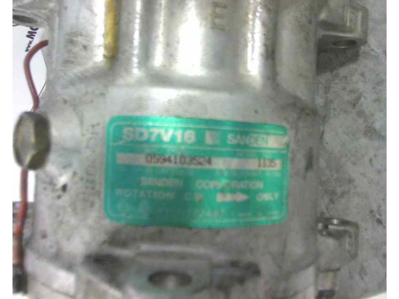 Recambio de compresor aire acondicionado para renault clio i fase i+ii (b/c57) referencia OEM IAM 0594103524 SD7V16 1135