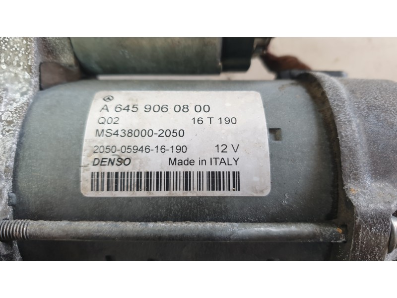Recambio de motor arranque para mercedes-benz clase cla (w117) cla 200 cdi (117.308) referencia OEM IAM 6459060800  ARF201304HQ