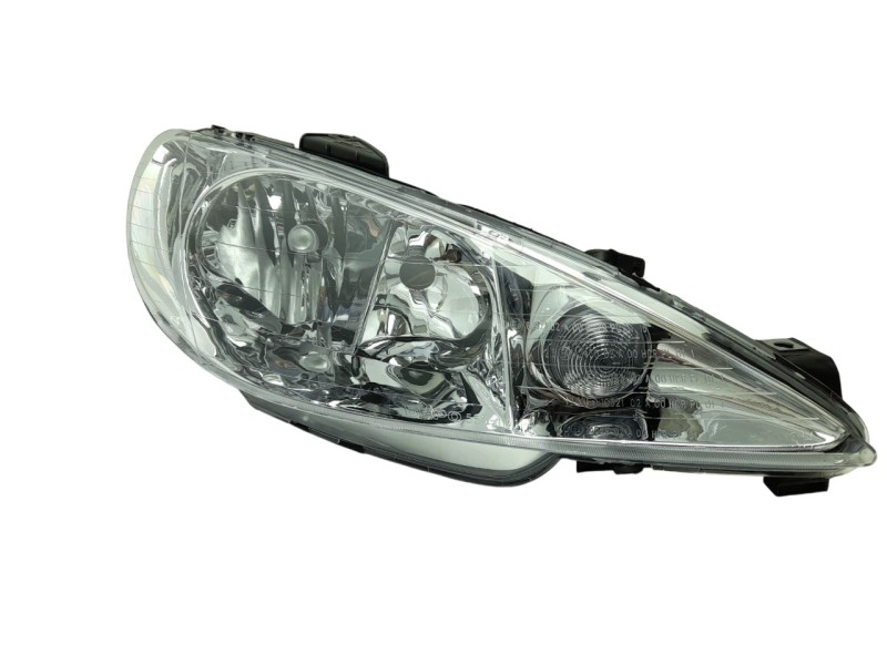 Recambio de faro derecho para peugeot 206 berlina referencia OEM IAM 6205S9  10117210003/11544004/5220022/PG0094903