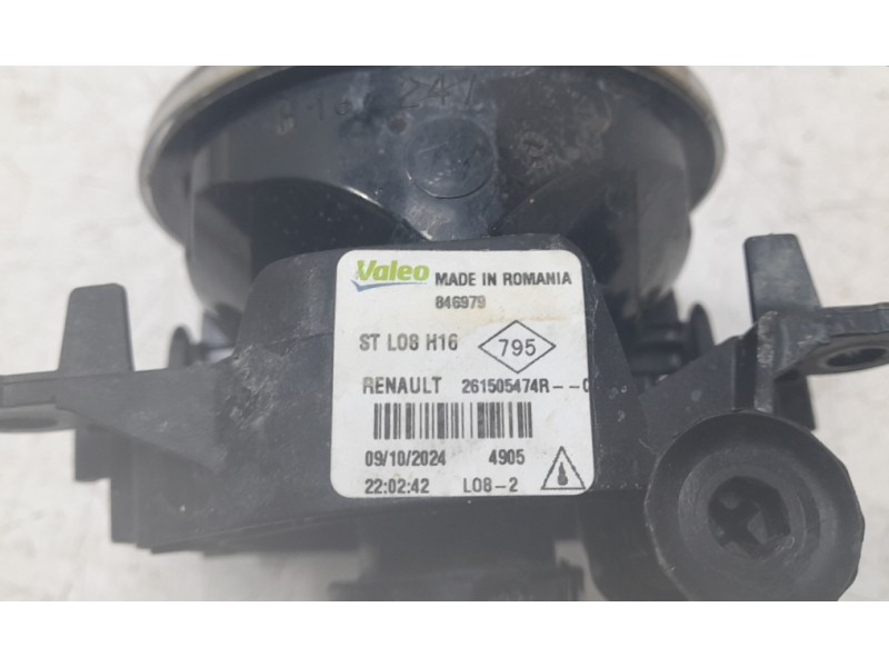 Recambio de faro antiniebla izquierdo para dacia duster iii eco-g 100 essential referencia OEM IAM 261505474R  