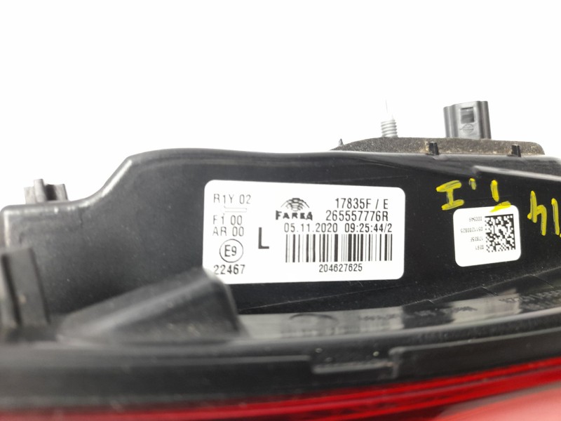 Recambio de piloto trasero izquierdo interior para renault clio v (b7_) 1.0 lpg (b7mt) referencia OEM IAM   