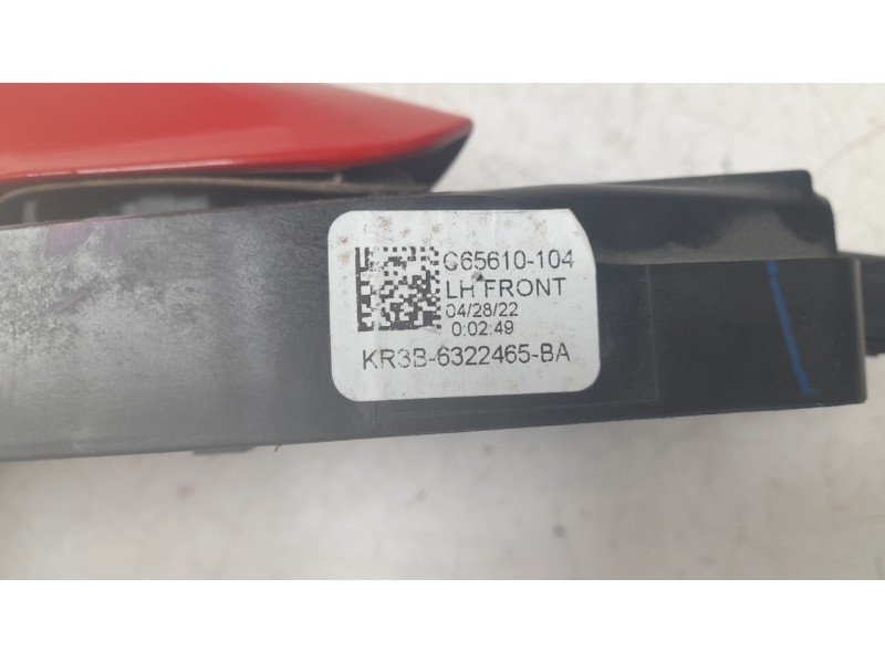 Recambio de maneta exterior delantera izquierda para ford mustang convertible gt referencia OEM IAM JR3B6322405AAPRAA  