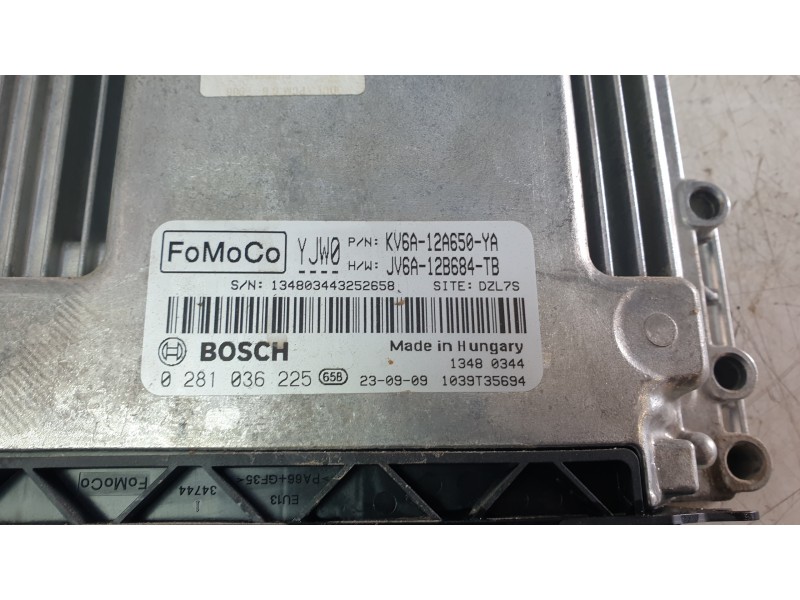 Recambio de centralita motor uce para ford transit connect v408 furgoneta/monovolumen 1.5 ecoblue referencia OEM IAM KV6A12A650Y