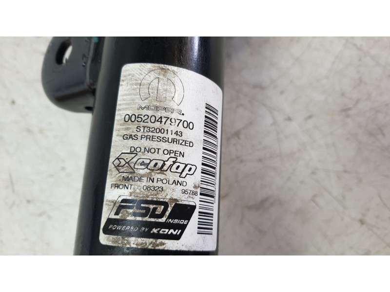 Recambio de amortiguador delantero izquierdo para jeep renegade suv (bu, b1, bv) 2.0 crd 4x4 referencia OEM IAM 68304420AA  