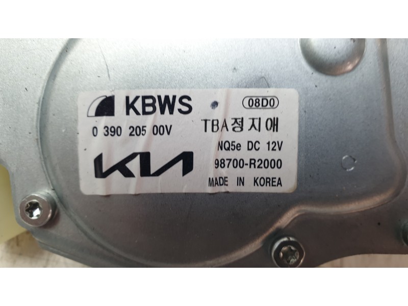 Recambio de motor limpia trasero para kia sportage v (nq5) 1.6 t-gdi hybrid referencia OEM IAM 039020500V  