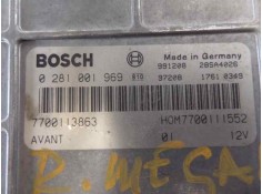 Recambio de centralita motor uce para renault megane i coupe fase 2 (da..) 1.9 dti rsi referencia OEM IAM 7700113863 0281001969  2